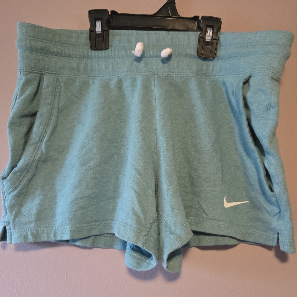 Nike Women's Aqua Athletic Shorts